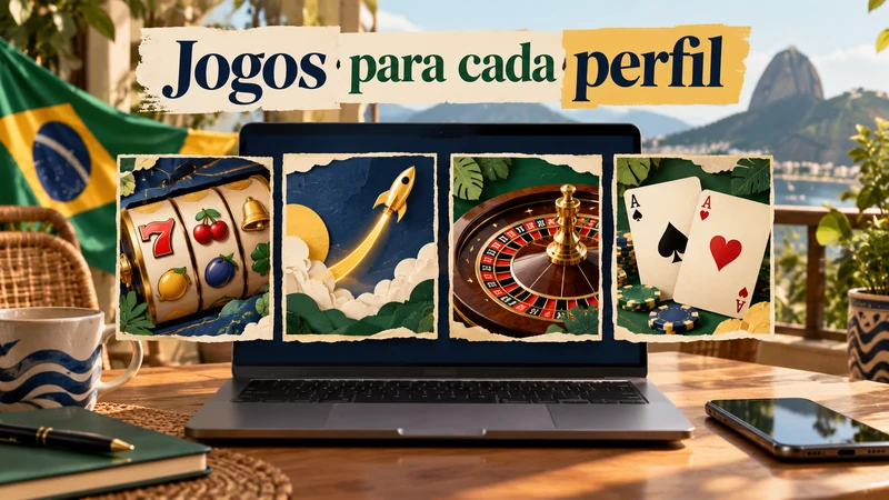 Tipos de jogos nos cassinos online do Brasil
